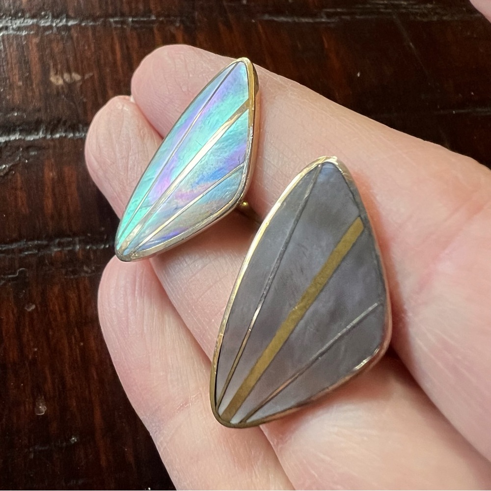 Opalescent Cuff Links